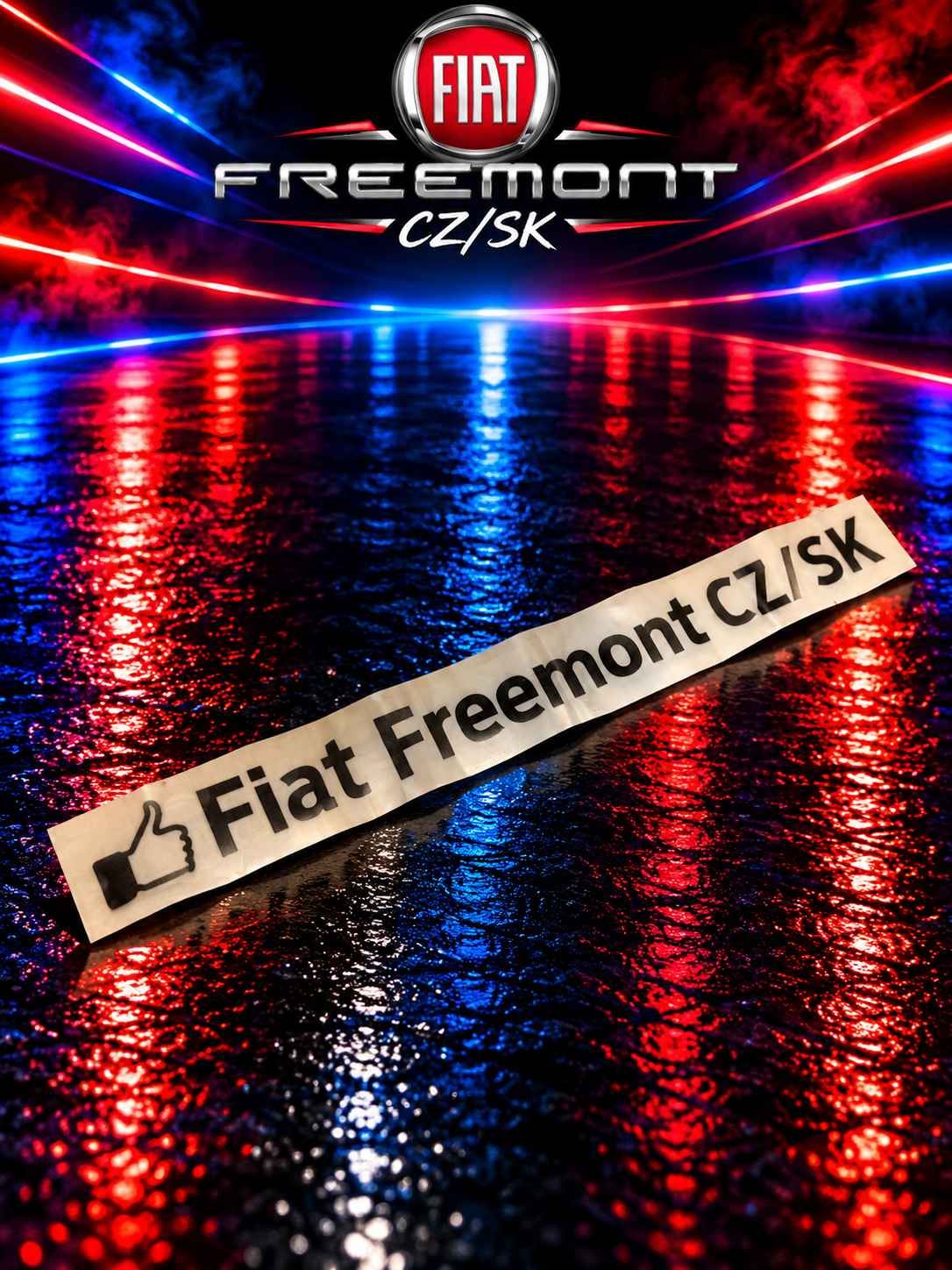 Samolepka Freemont CZ/SK